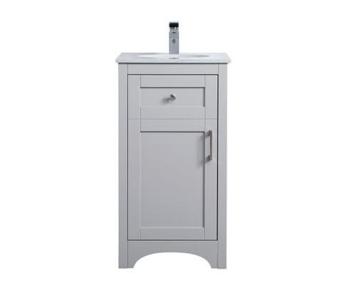 moore Single Bathroom Vanity in Grey (173|VF17018GR)