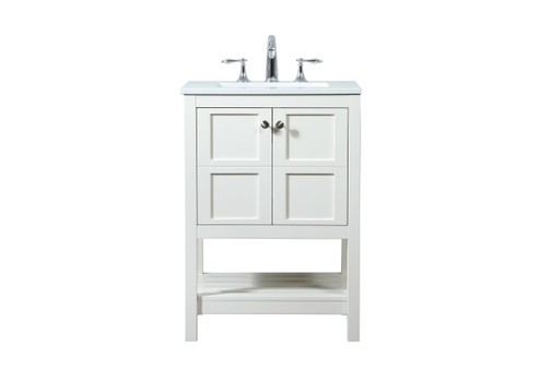 Theo Vanity Sink Set in white (173|VF16424WH)