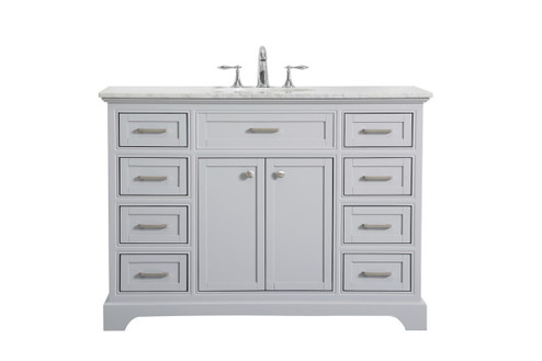 Americana Single Bathroom Vanity Set in Light Grey (173|VF15048GR)