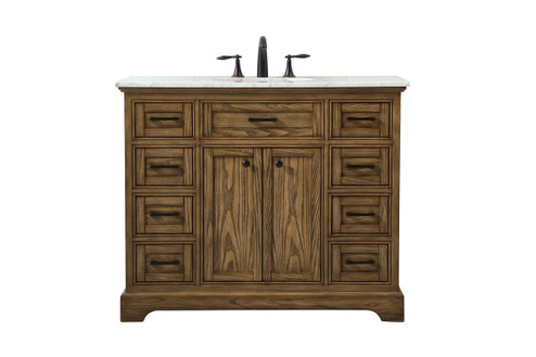 Americana Single Bathroom Vanity in Driftwood (173|VF15042DW)