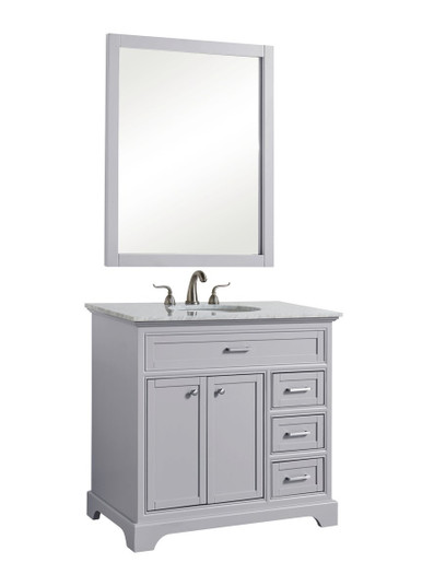 Americana Single Bathroom Vanity Set in Light Grey (173|VF15036GR)