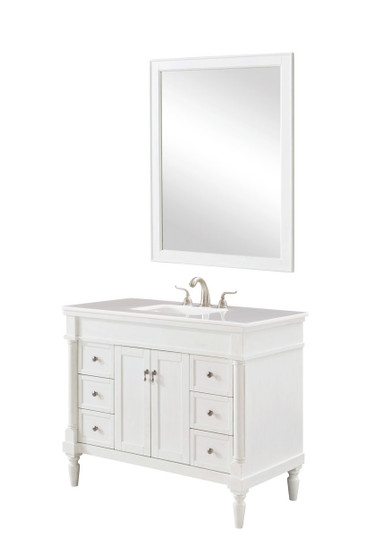 Lexington Single Bathroom Vanity Set in Antique White (173|VF13042AW)