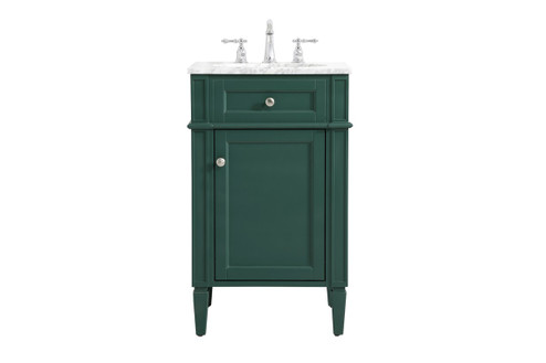 Park Avenue Single Bathroom Vanity in green (173|VF12521GN)