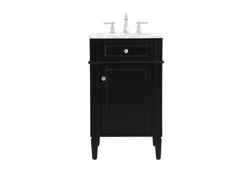 Park Avenue Single Bathroom Vanity in Black (173|VF12521BK)
