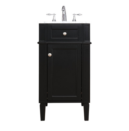 Park Avenue Bathroom Vanity Set in Black (173|VF12518BK)
