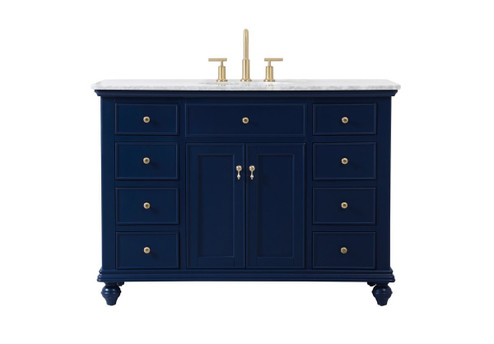 Otto Vanity Sink Set in Blue (173|VF12348BL)