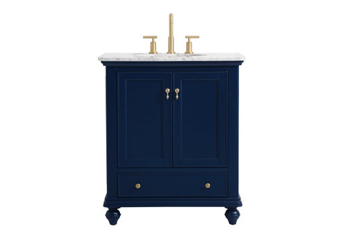 Otto Vanity Sink Set in Blue (173|VF12330BL)