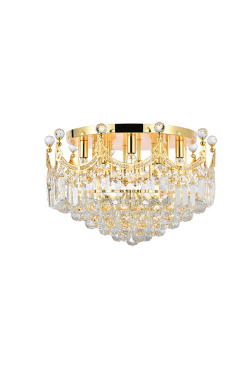 Corona Nine Light Flush Mount in Gold (173|V8949F20GRC)