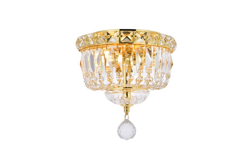 Tranquil Two light Flush Mount in Gold (173|V2528F8GRC)