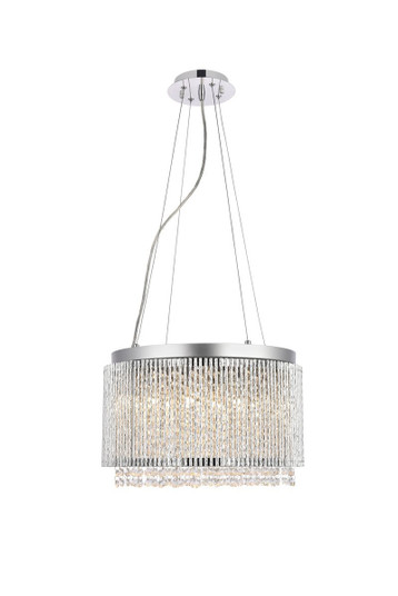 Influx Ten Light Pendant in Chrome (173|V2092D16CRC)