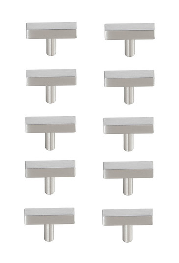 Dior Bar Pull Multipack (set of 10) in Brushed Nickel (173|PL4021NK10PK)