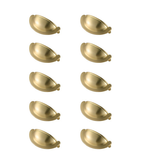 Claude Bar Pull Multipack (set of 10) in Brushed Gold (173|PL3001GD10PK)