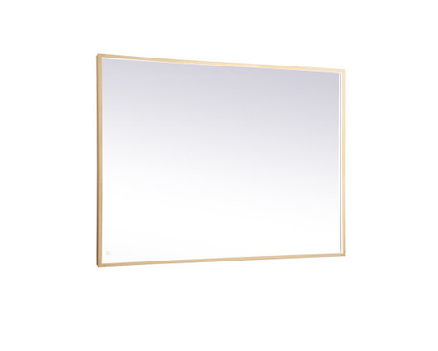 Pier LED Mirror in Brass (173|MRE64260BR)