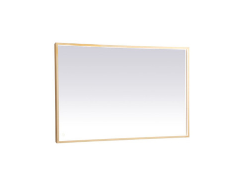 Pier LED Mirror in Brass (173|MRE63048BR)