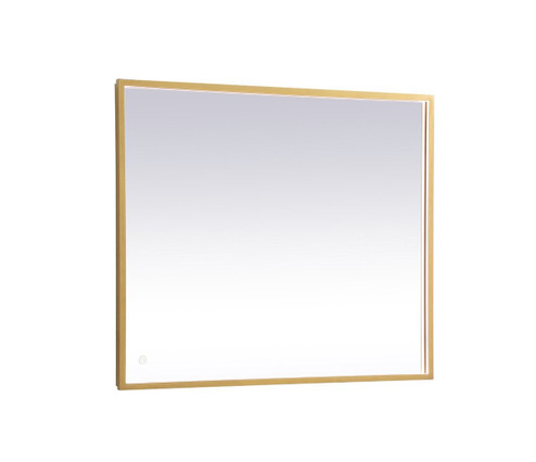 Pier LED Mirror in Brass (173|MRE62740BR)