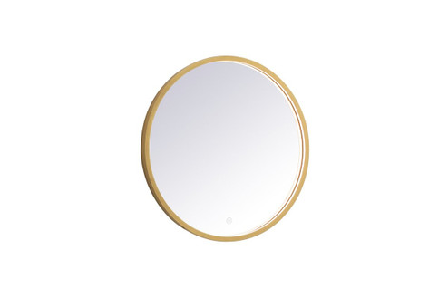 Pier LED Mirror in Brass (173|MRE6024BR)