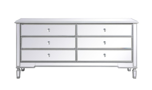 Contempo Chest in Antique Silver (173|MF63672S)