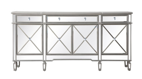 Contempo Credenza in Silver (173|MF62111SC)