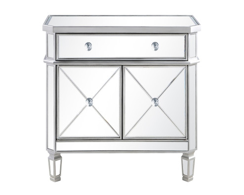 Contempo Cabinet in Hand rubbed Antique Silver (173|MF61002SC)