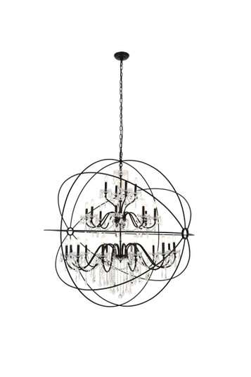 Cordelia 24 Light Pendant in black (173|LD8801D60BK) Cordelia 24 Light Pendant in black (173|LD8801D60BK)