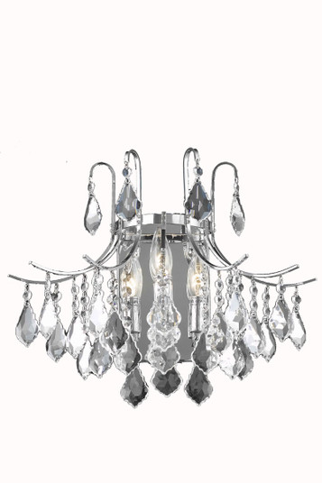 Amelia Three Light Wall Sconce in Chrome (173|LD8100W16C)