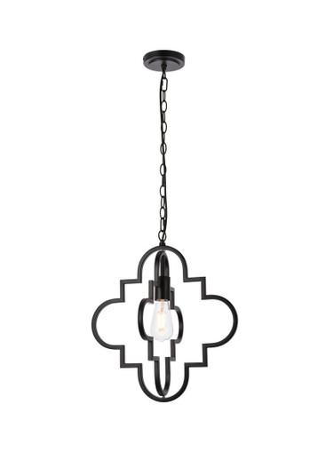 Sandara One Light Pendant in Black (173|LD7063D16BK)