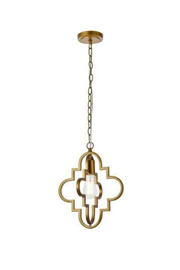 Sandara One Light Pendant in Brass (173|LD7062D12BR)