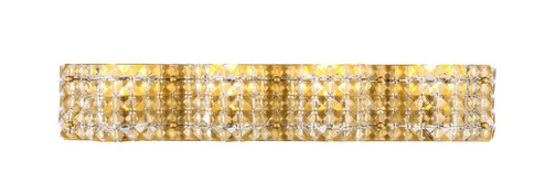 Ollie Four Light Wall Sconce in Brass (173|LD7018BR)