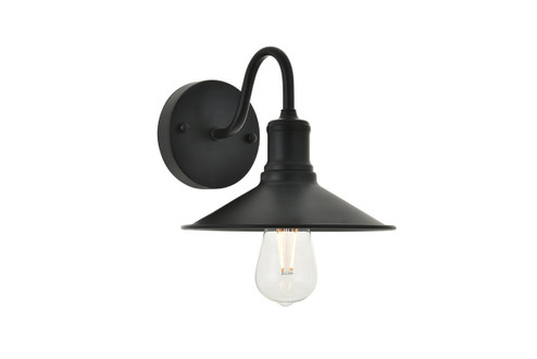 Etude One Light Wall Sconce in black (173|LD4033W9BK)