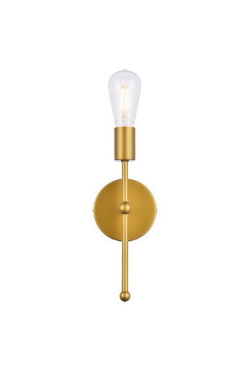 Keely One Light Wall Sconce in Brass (173|LD2356BR)