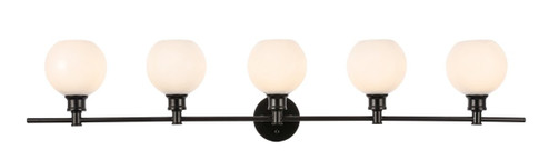 Collier Five Light Wall Sconce in Black (173|LD2327BK)