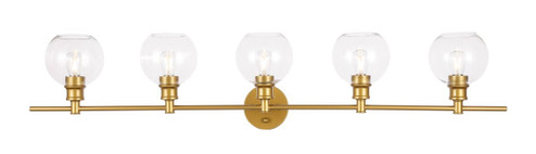 Collier Five Light Wall Sconce in Brass (173|LD2326BR)