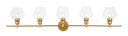 Gene Five Light Wall Sconce in Brass (173|LD2324BR)