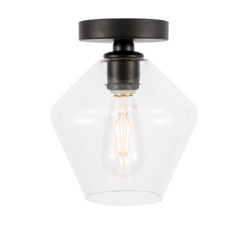 Gene One Light Flush Mount in Black (173|LD2254BK)