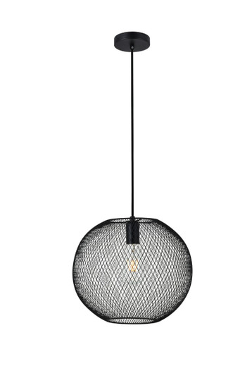 KELLER One Light Pendant in Black (173|LD2251BK)