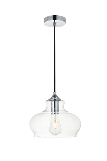 DESTRY One Light Pendant in Chrome and Clear (173|LD2246C)