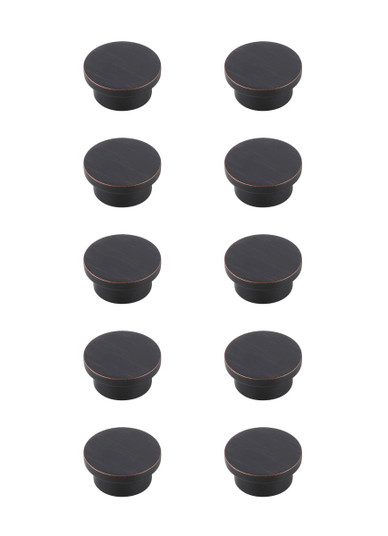 Trovon Knob Multipack (Set of 10) in Oil-rubbed Bronze (173|KB2009ORB10PK)