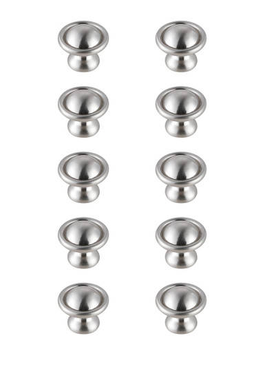 Kadea Knob Multipack (Set of 10) in Brushed Nickel (173|KB2008NK10PK)