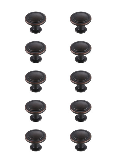 Logyn Knob Multipack (Set of 10) in Oil-rubbed Bronze (173|KB2005ORB10PK)