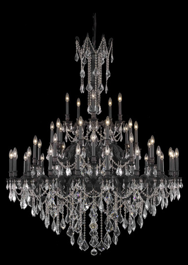 Rosalia 45 Light Chandelier in Dark Bronze (173|9245G54DBRC)