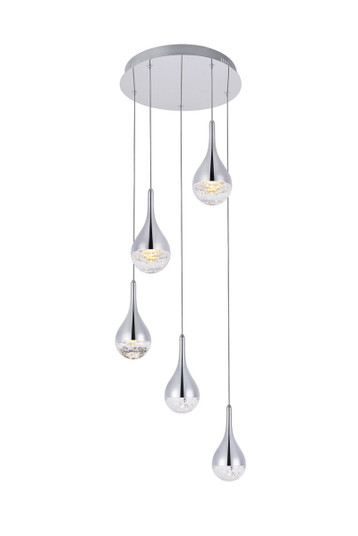 Amherst LED Chandelier in chrome (173|3805D14C)