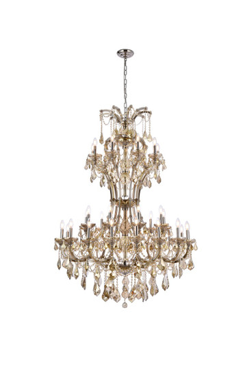 Maria Theresa 36 light Chandelier in Golden Teak (173|2800D46GTGTRC)