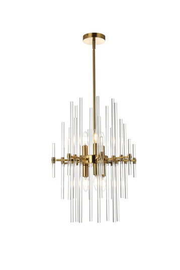 Sienna Six Light Pendant in Gold (173|2502D17SG) Sienna Six Light Pendant in Gold (173|2502D17SG)