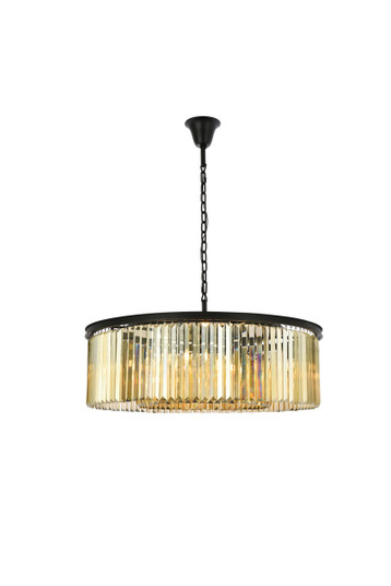Sydney Ten Light Chandelier in Matte Black (173|1238G43MBGTRC)
