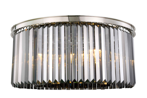 Sydney Eight Light Flush Mount in Polished Nickel (173|1238F31PNSSRC)