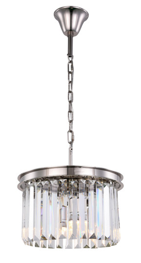 Sydney Three Light Pendant in Polished Nickel (173|1238D16PNRC)