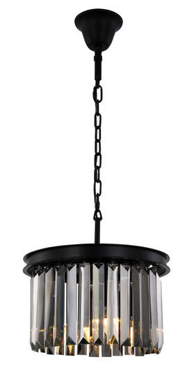 Sydney Three Light Pendant in Matte Black (173|1238D16MBSSRC)