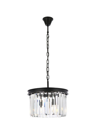 Sydney Three Light Pendant in Matte Black (173|1238D16MBRC)