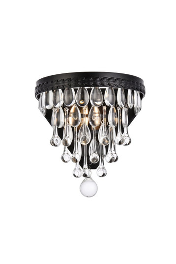 Nordic One Light Wall Sconce in Black (173|1219W9BKRC)