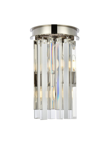 Sydney Two Light Wall Sconce in Polished nickel (173|1208W8PNRC)